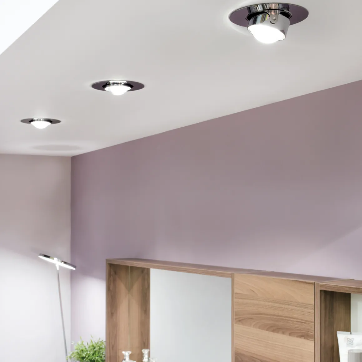 Top Light Puk Inside Einbauleuchte rund, Gehäuse