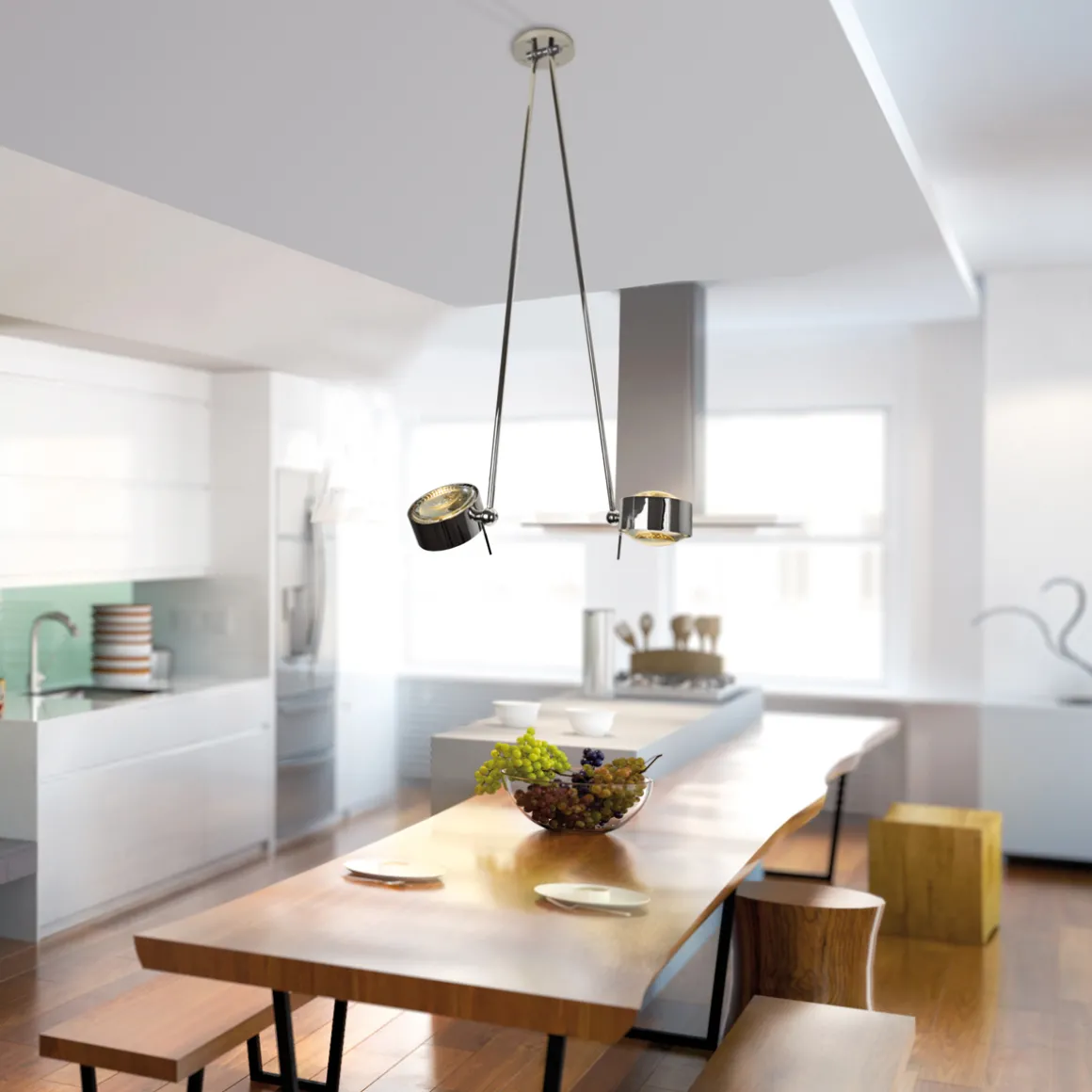 Top Light Puk Maxx Ceiling Sister Single, 80 cm, Gehäuse