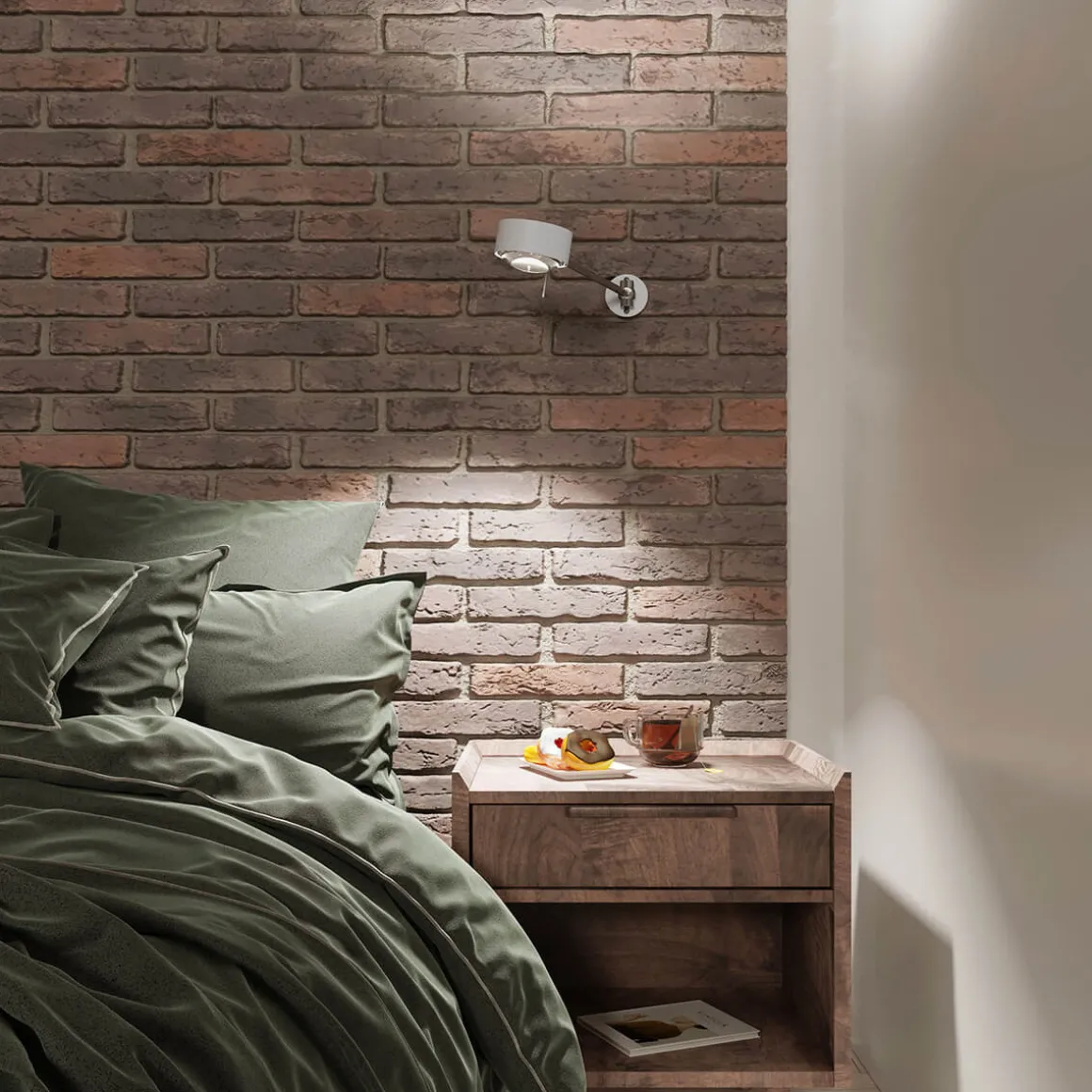 Top Light Puk Maxx Hotel LED Wandleuchte, 30 cm, Gehäuse