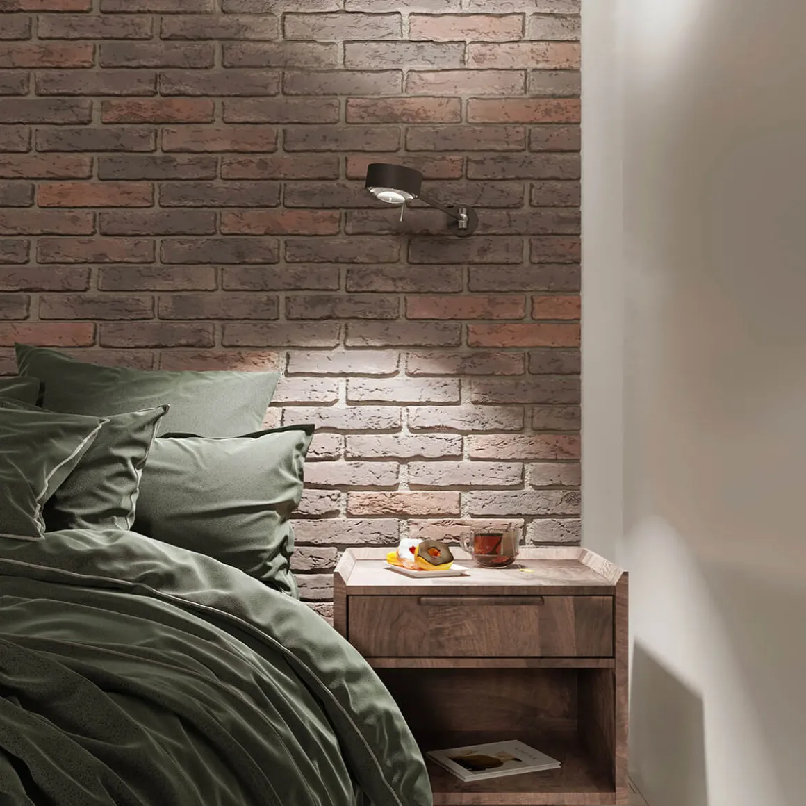 Top Light Puk Maxx Hotel LED Wandleuchte, 30 cm, Gehäuse