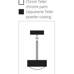 Top Light Puk Maxx Long One LED Pendelleuchte, Gehäuse