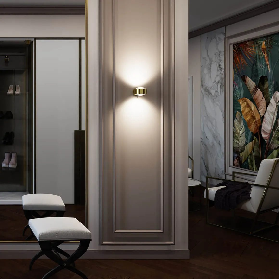 Top Light Puk Maxx Wall + LED Wandleuchte, Gehäuse