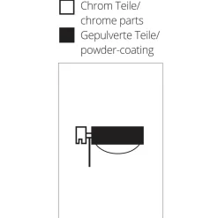 Top Light Puk Mini Fix + LED Klemmleuchte, Gehäuse