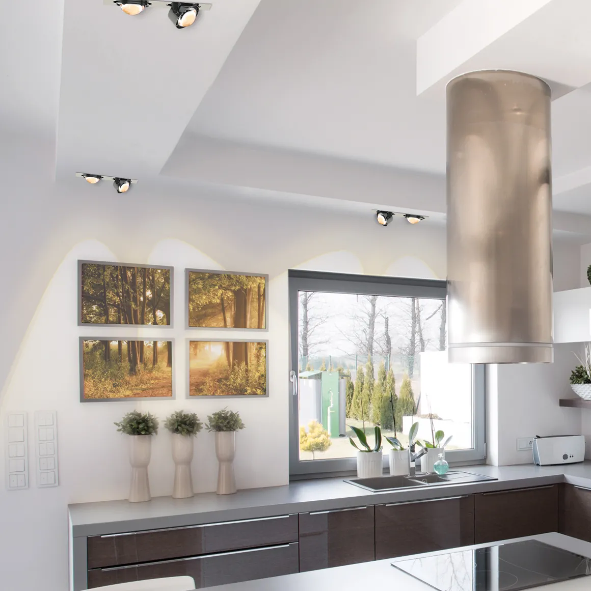 Top Light Puk Mini Inside Twin Einbauleuchte, Gehäuse, Auslaufmodell