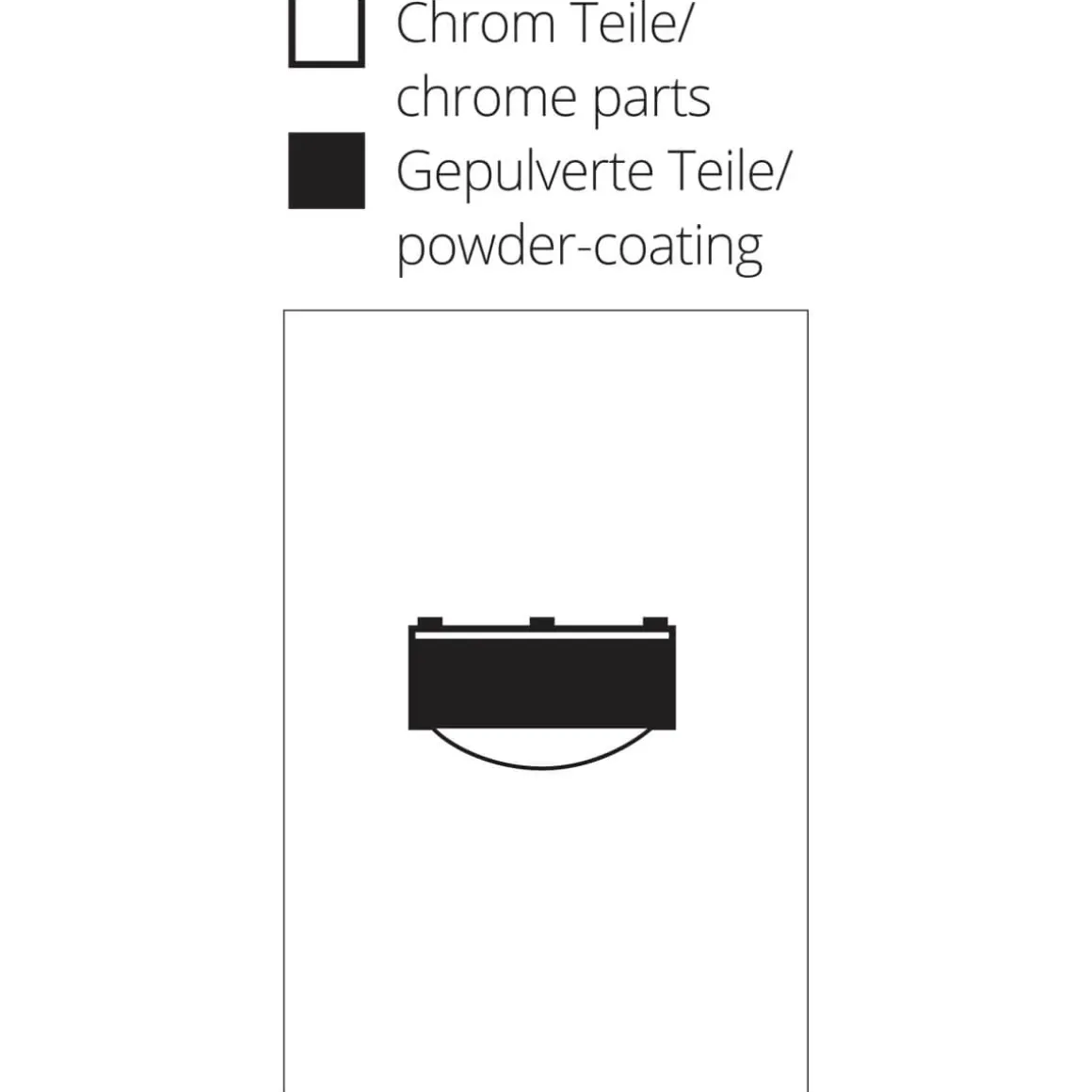 Top Light Puk Mini One 2 LED Deckenleuchte, Gehäuse