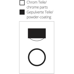 Top Light Puk Mini Plus Deckenleuchte, Gehäuse