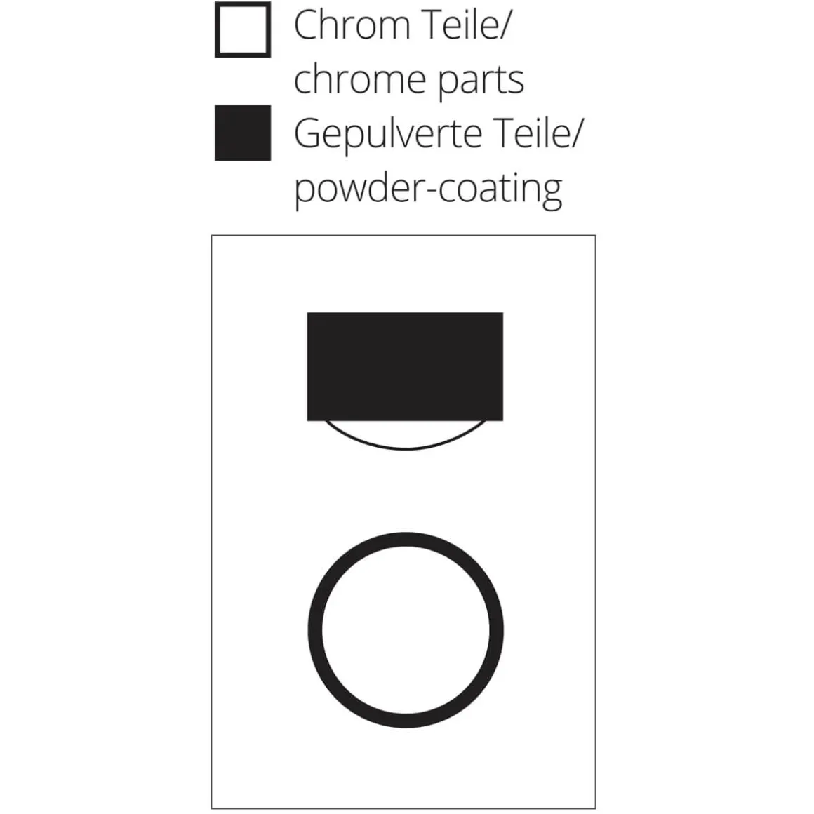 Top Light Puk Mini Plus LED Deckenleuchte, Gehäuse