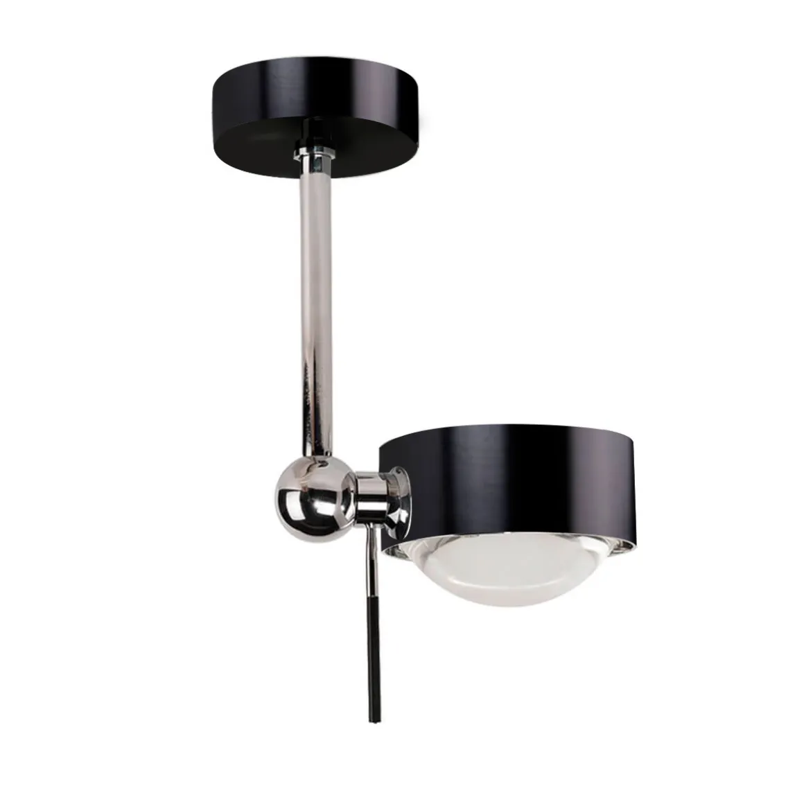 Top Light Puk Mini Side Single Ceiling Deckenleuchte, 10 cm, mit Einsätzen, Einzelstück