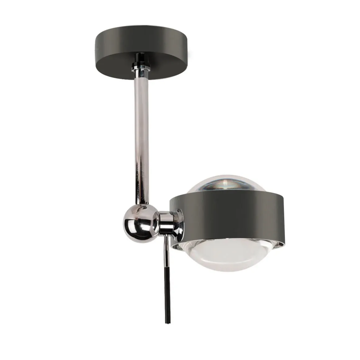 Top Light Puk Mini Side Single Ceiling Deckenleuchte, 10 cm, Gehäuse, Auslaufmodell