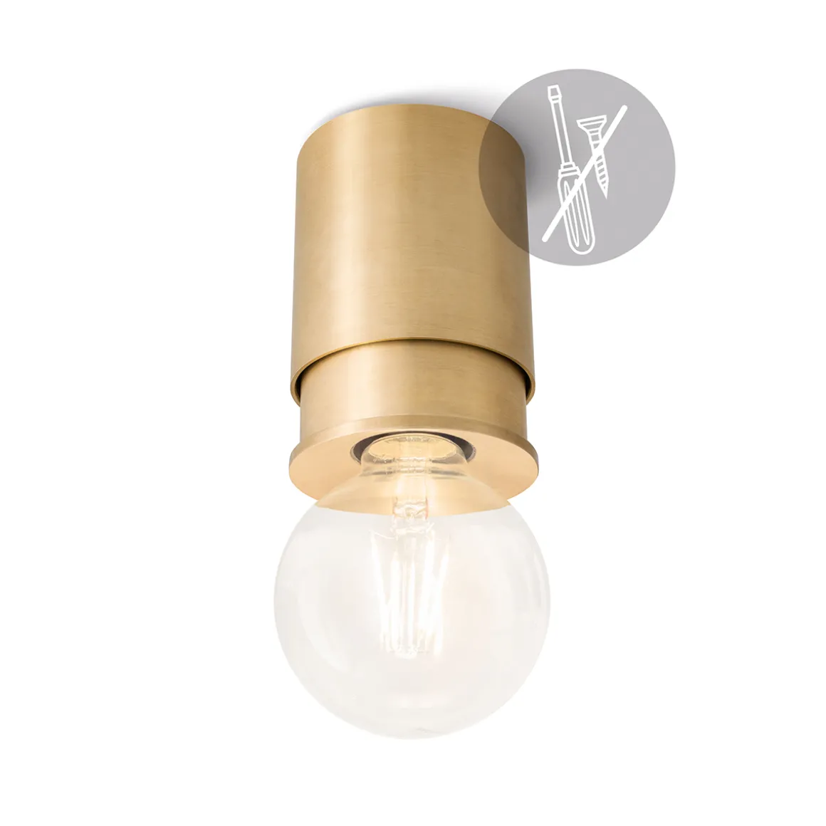 Twister Lighting Twister Pure Wand- / Deckenleuchte