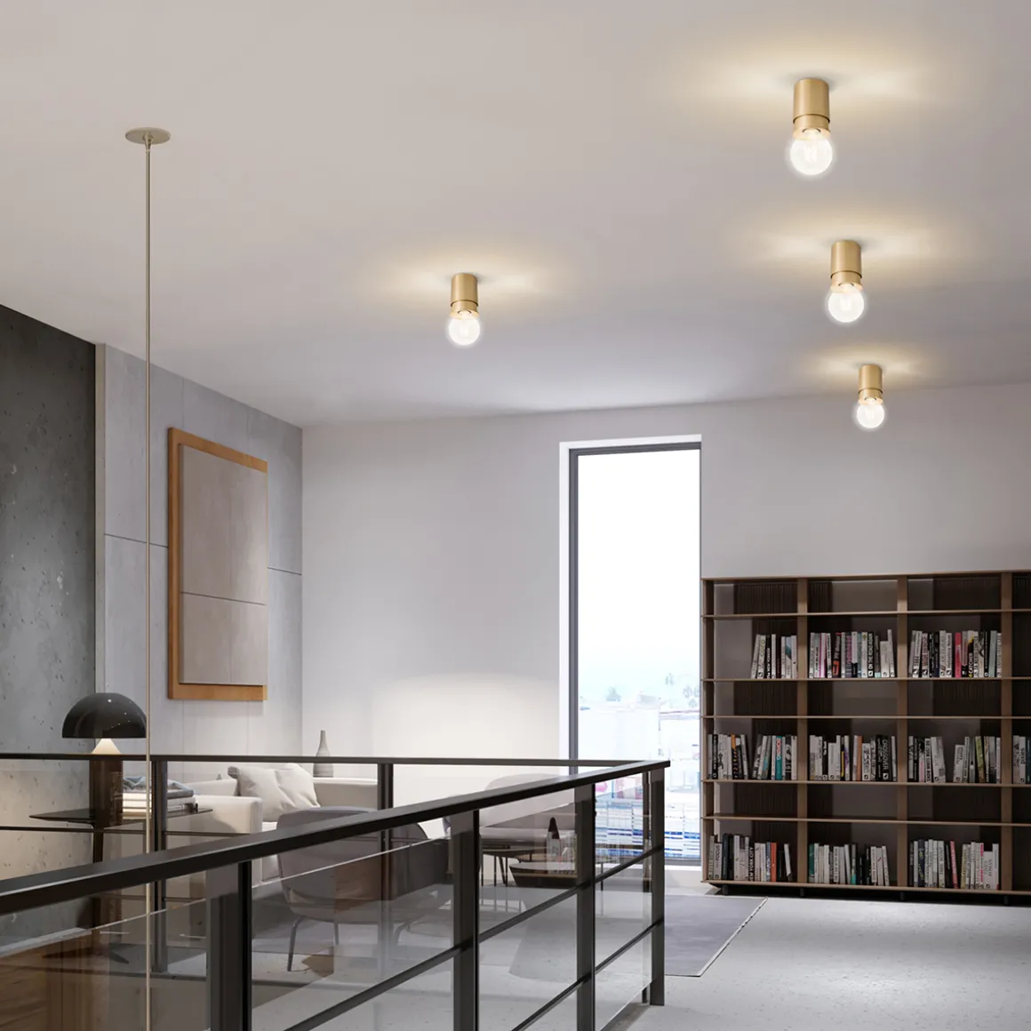 Twister Lighting Twister Pure Wand- / Deckenleuchte