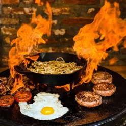 Valhal Outdoor Feuerpfanne 30 cm mit Stiel