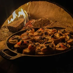 Valhal Outdoor Plancha / Feuerpfanne 35 cm mit zwei Griffen