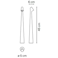 Vibia Africa 5580 LED Akkuleuchte