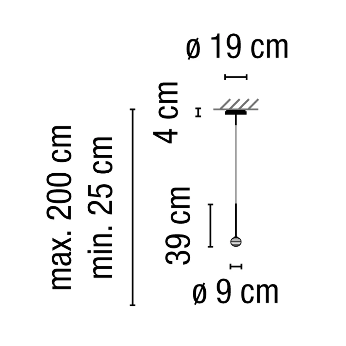Vibia Algorithm 0820 Pendelleuchte