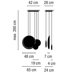 Vibia Cosmos 2511 Pendelleuchte