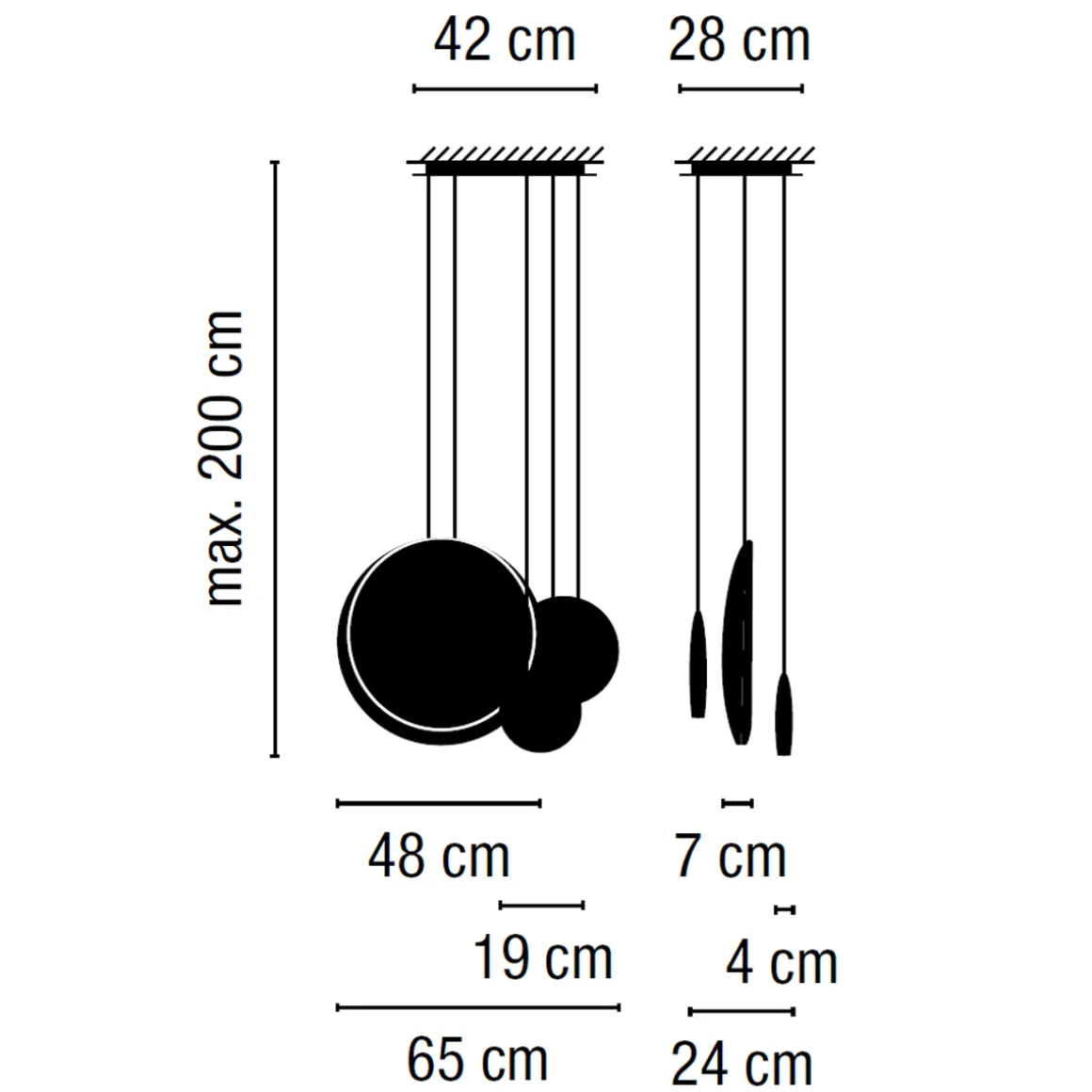 Vibia Cosmos 2511 Pendelleuchte
