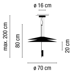 Vibia Flamingo 1510 Pendelleuchte