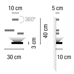 Vibia Set 7752 Wandleuchte
