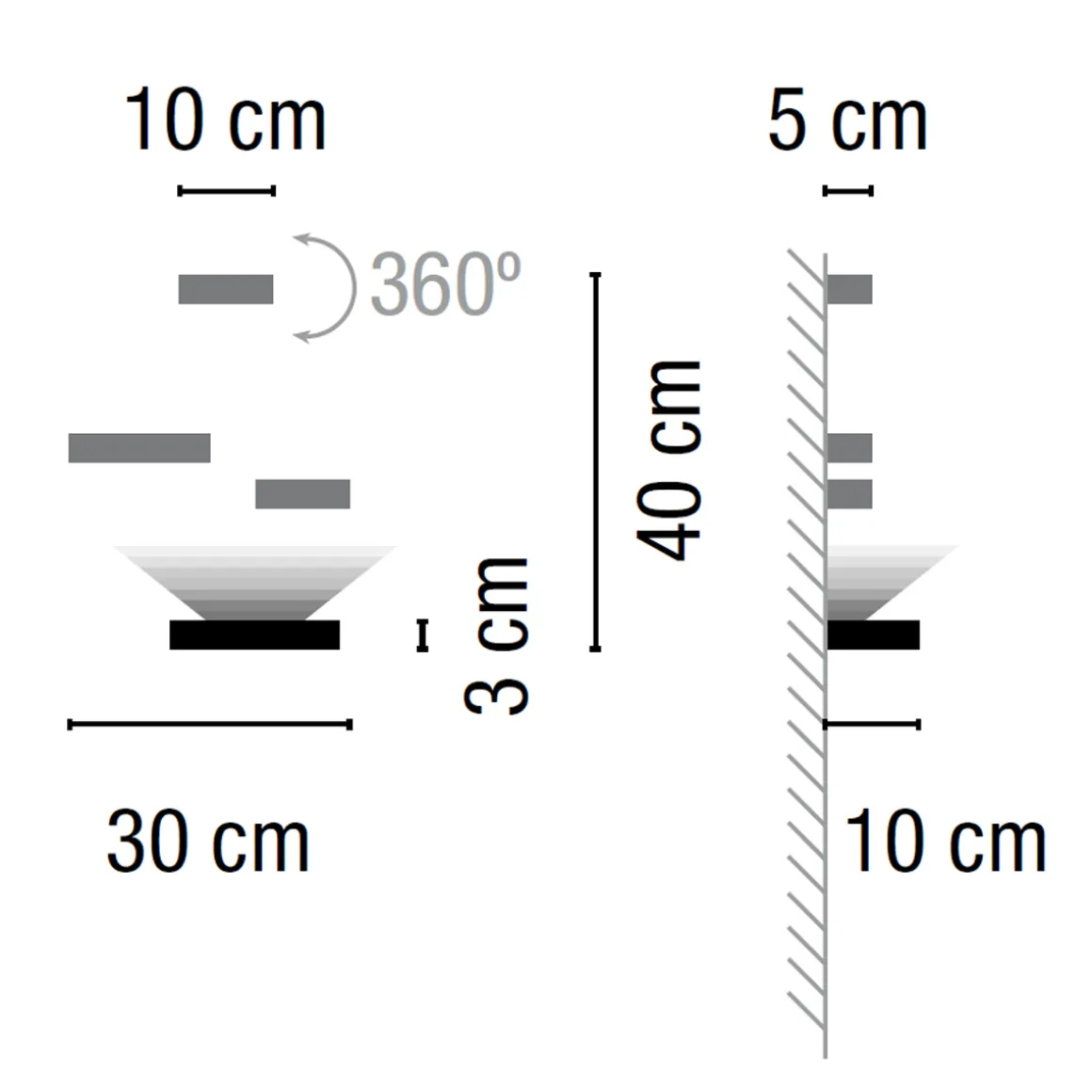 Vibia Set 7752 Wandleuchte