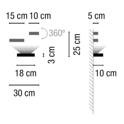 Vibia Set 7751 Wandleuchte