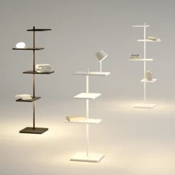 Vibia Suite 6006 Stehleuchte, mit Glasdiffusor