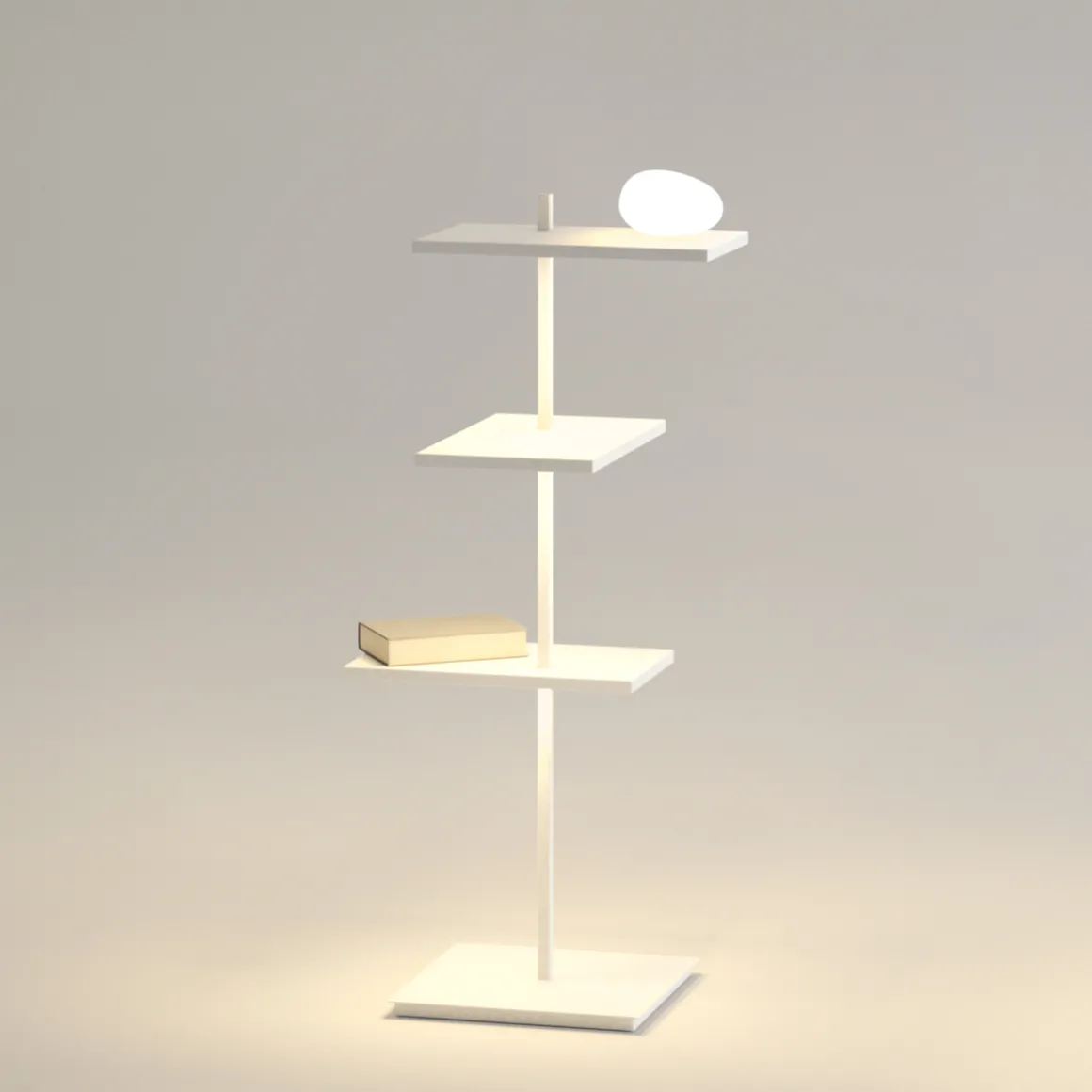 Vibia Suite 6011 Stehleuchte, mit Glasdiffusor