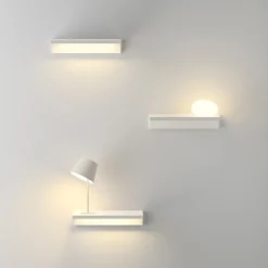 Vibia Suite 6041 Wandleuchte, mit Glasdiffusor