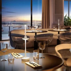 Villeroy & Boch Aarhus LED Akkuleuchte & Kerzenständer