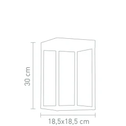Villeroy & Boch Cannes LED Akku-Solarleuchte