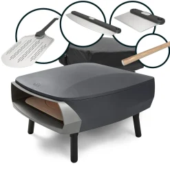 Witt ETNA Rotante Pizzaofen, 2 Brenner, rotierend, Sorglos-Paket