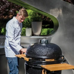 Yakiniku Kamado Grill inkl. Ständer, Seitentischen & Pro Set