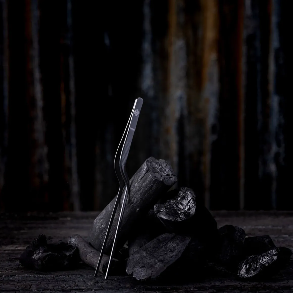 Yakiniku Pinzette gebogen