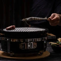 Yakiniku Shichirin Keramik Grill, rund