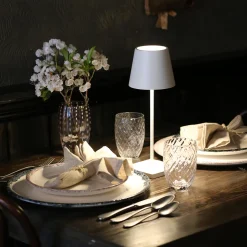 Zafferano AiLati 6er Set Poldina Mini Pro LED Akkuleuchte inkl. Multi-Kontaktladestation