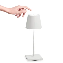 Zafferano AiLati 6er Set Poldina Mini Pro LED Akkuleuchte inkl. Multi-Kontaktladestation