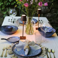 Zafferano AiLati 12er Set Poldina micro Pro LED Akkuleuchte inkl. Multi-Kontaktladestation