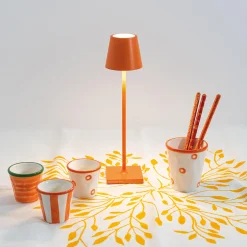 Zafferano AiLati 12er Set Poldina micro Pro LED Akkuleuchte inkl. Multi-Kontaktladestation