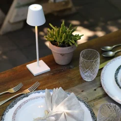 Zafferano AiLati 12er Set Poldina micro Pro LED Akkuleuchte inkl. Multi-Kontaktladestation