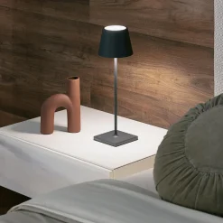 Zafferano AiLati 6er Set Poldina Pro LED Akkuleuchte inkl. Multi-Kontaktladestation