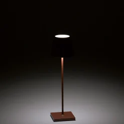 Zafferano AiLati 6er Set Poldina Pro LED Akkuleuchte inkl. Multi-Kontaktladestation