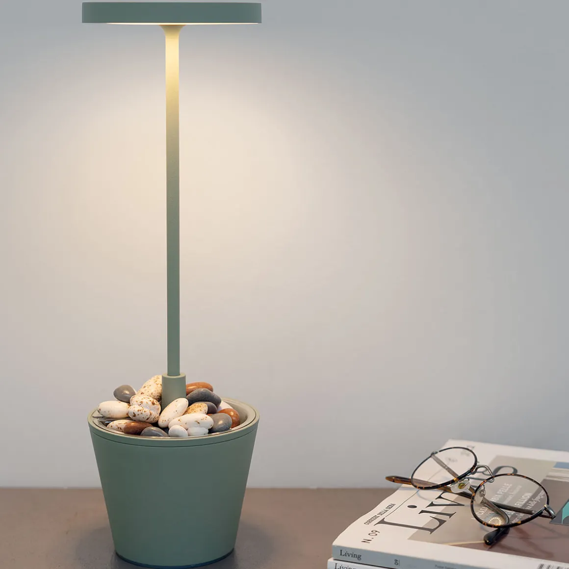 Zafferano AiLati Poldina Reverso Pro LED Akkuleuchte