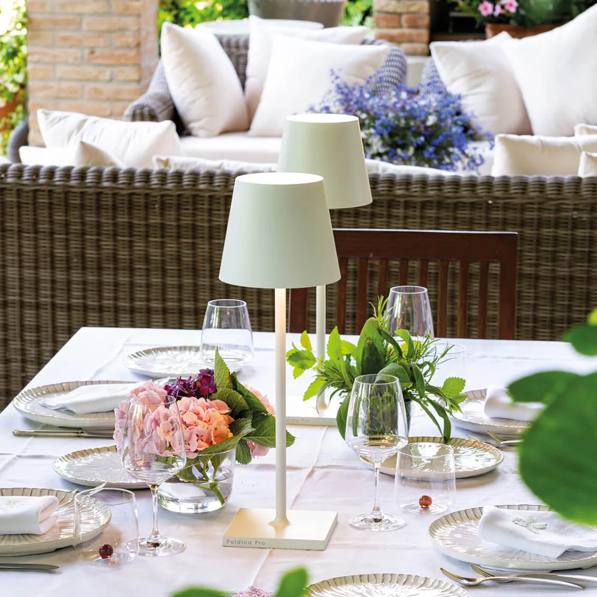 Zafferano AiLati Poldina L desk Pro LED Akkuleuchte