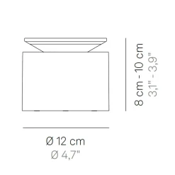 Zafferano AiLati Push-up Pro LED Akkuleuchte, B-Ware