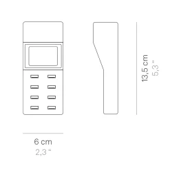 Zafferano AiLati USB Multi-Charger Ladegerät