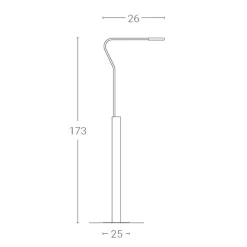 Zava Meta LED Stehleuchte