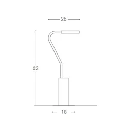 Zava Meta LED Tischleuchte
